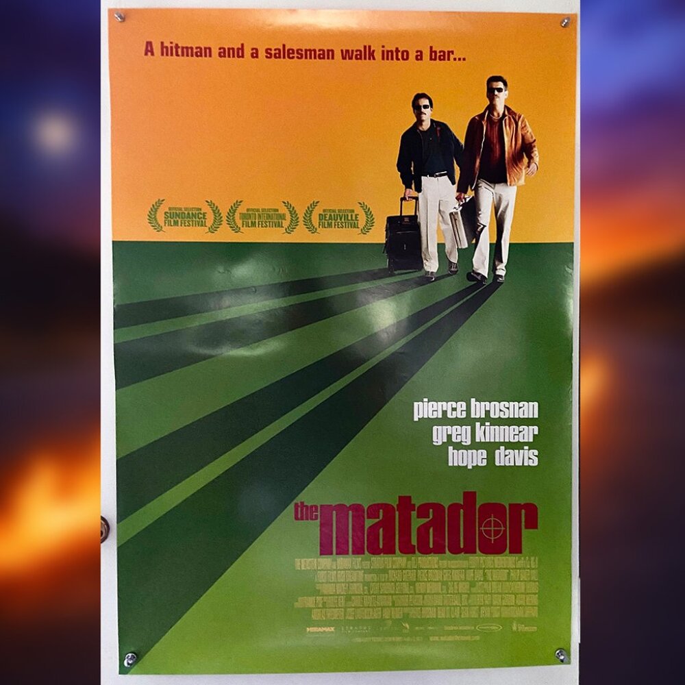 THE MATADOR (2005) - ORIGINAL DOUBLE SIDED MOVIE POSTER